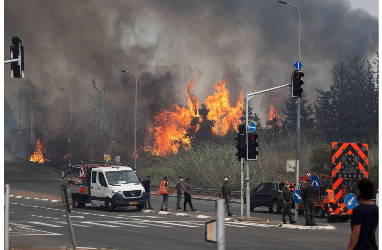 حرائق الغابات في اسرائيل